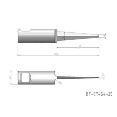 Vergleichbar mit: Aristo 7454, Aristo 00007454, Aristo 0000 07454 Referenz: BT-87454-25
